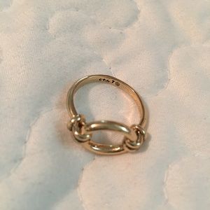 Gold tone Circle Ring